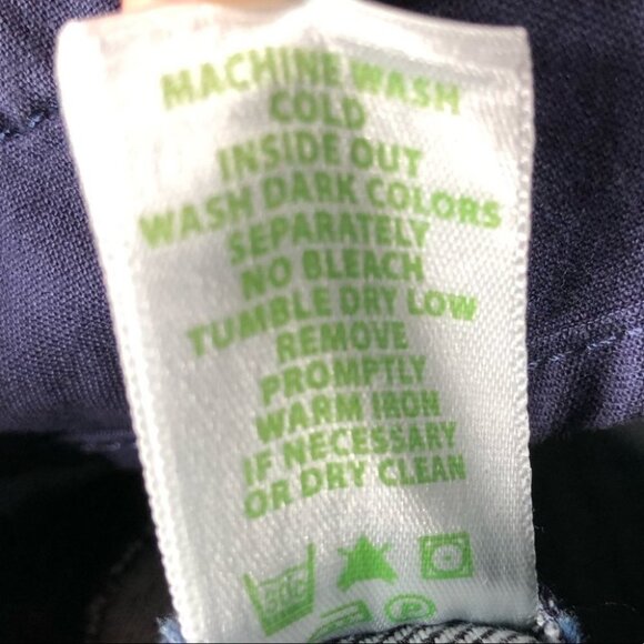 LILLY Pulitzer Denim Nautical Button  Front Skirt Size 0 - Picture 6 of 6